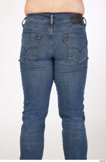 Serban blue jeans buttock casual dressed thigh 0003.jpg